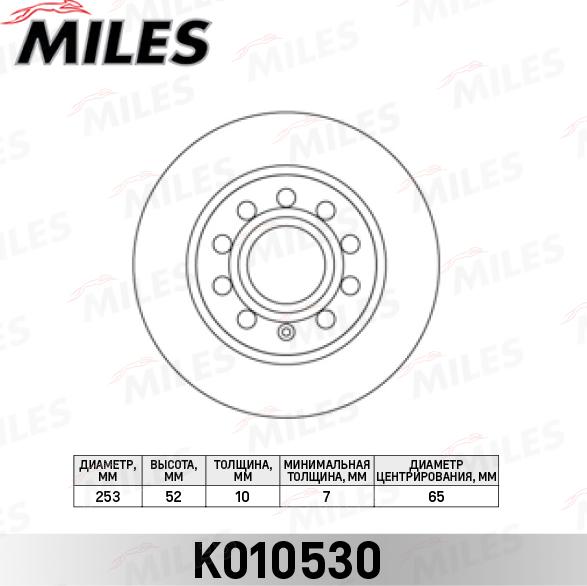 Miles K010530 - Discofreno autozon.pro