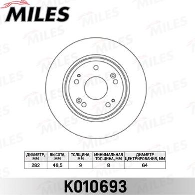 Miles K010693 - Discofreno autozon.pro