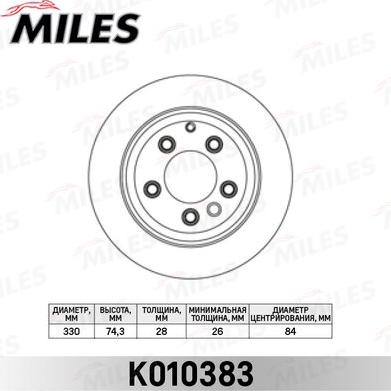 Miles K010383 - Discofreno autozon.pro