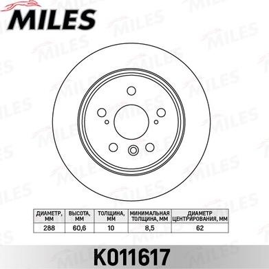 Miles K011617 - Discofreno autozon.pro