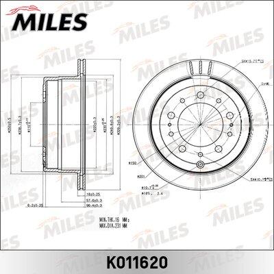 Miles K011620 - Discofreno autozon.pro