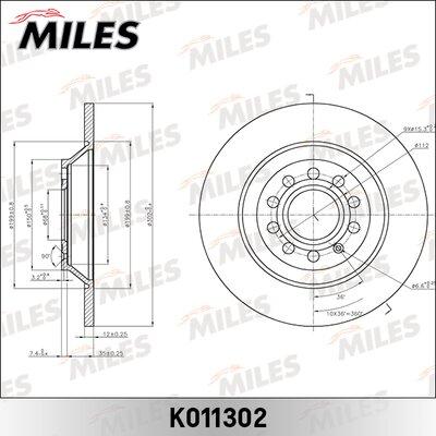 Miles K011302 - Discofreno autozon.pro