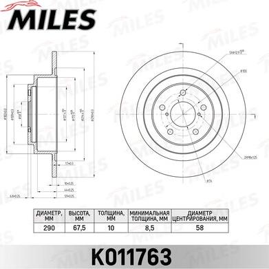 Miles K011763 - Discofreno autozon.pro