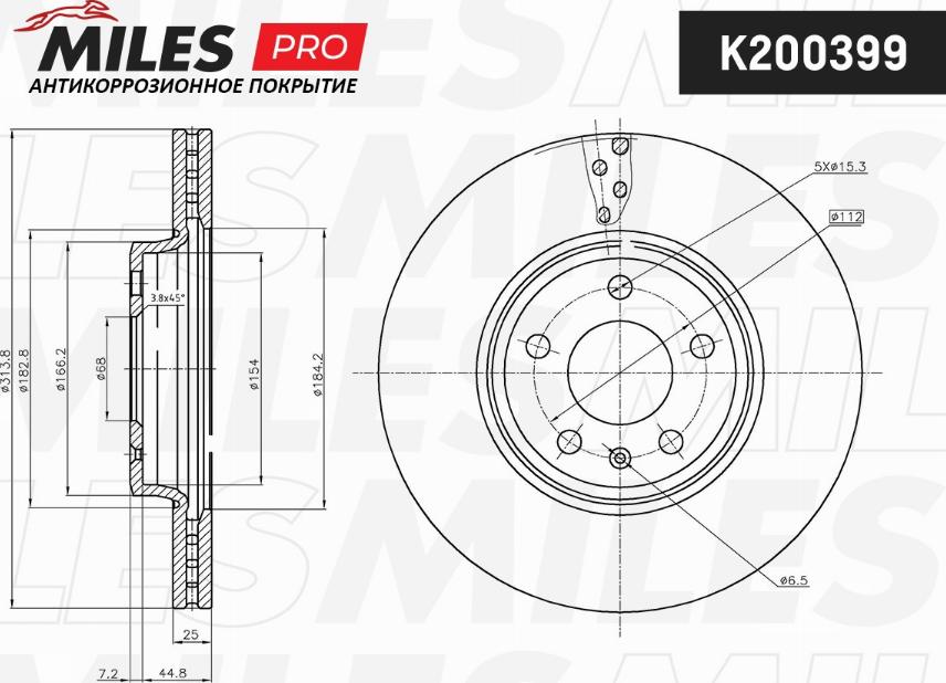 Miles K200399 - Discofreno autozon.pro