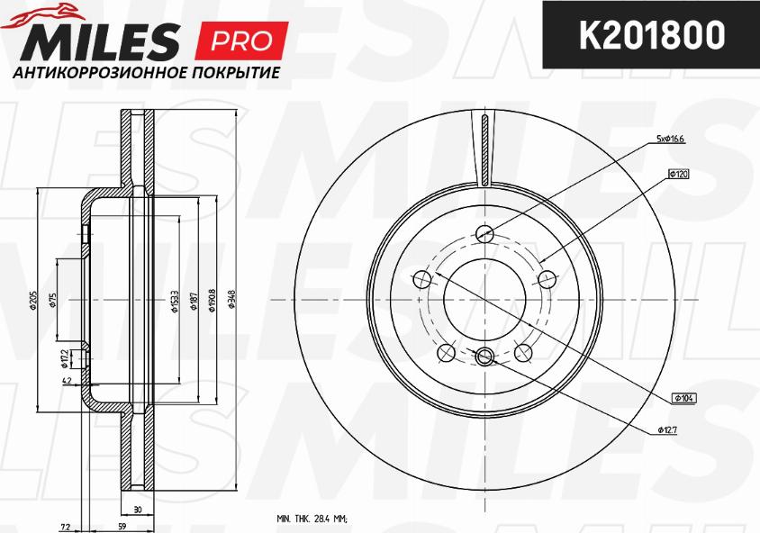 Miles K201800 - Discofreno autozon.pro