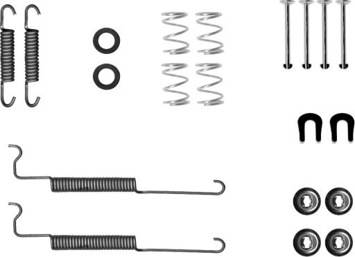 Mintex MBA49 - Kit accessori, Ganasce freno autozon.pro