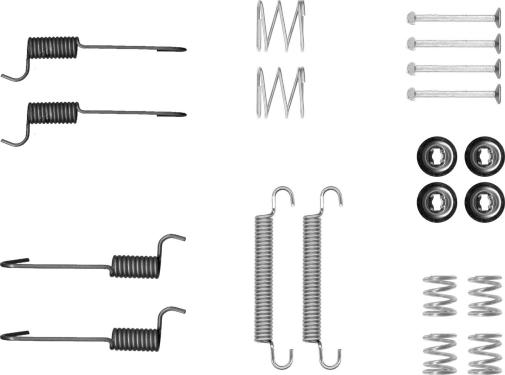 Mintex MBA46 - Kit accessori, Ganasce freno stazionamento autozon.pro