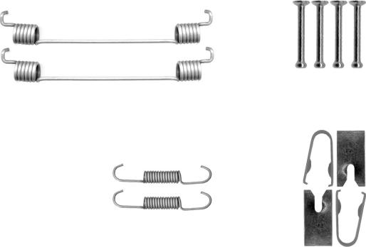 Mintex MBA40 - Kit accessori, Ganasce freno autozon.pro