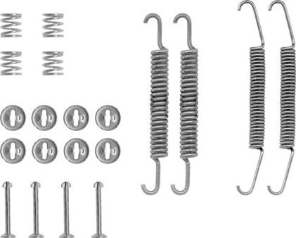 Mintex MBA548 - Kit accessori, Ganasce freno autozon.pro