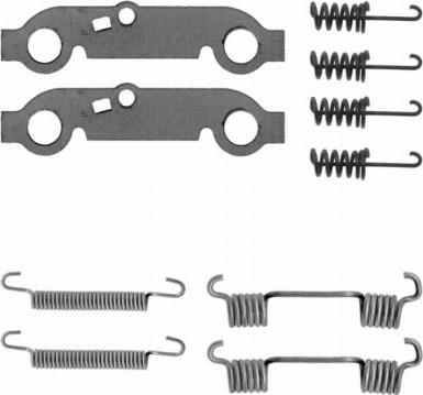 Mintex MBA537 - Kit accessori, Ganasce freno stazionamento autozon.pro