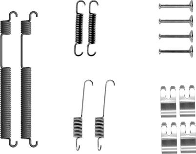 Mintex MBA53 - Kit accessori, Ganasce freno autozon.pro