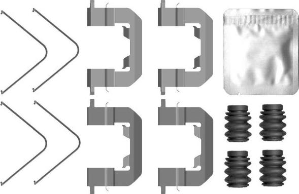 Mintex MBA0123 - Kit accessori, Pastiglia freno autozon.pro