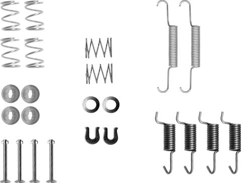 Mintex MBA1900 - Kit accessori, Ganasce freno stazionamento autozon.pro