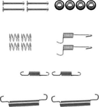 Mintex MBA894 - Kit accessori, Ganasce freno autozon.pro