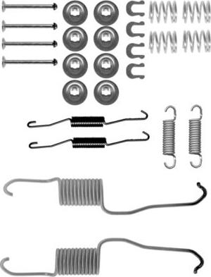 Mintex MBA886 - Kit accessori, Ganasce freno autozon.pro