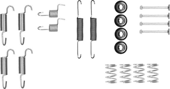 Mintex MBA25 - Kit accessori, Ganasce freno stazionamento autozon.pro