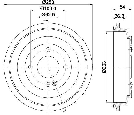 Mintex MBD415 - Tamburo freno autozon.pro