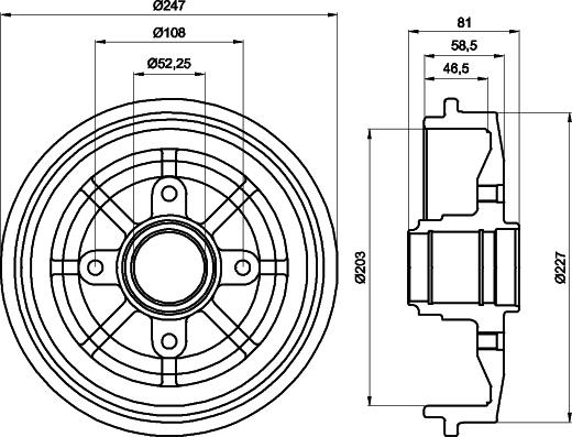 Mintex MBD056 - Tamburo freno autozon.pro