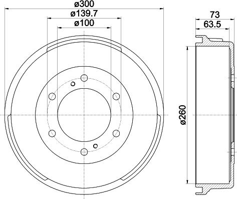 Mintex MBD068 - Tamburo freno autozon.pro