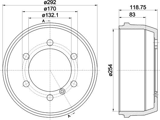 Mintex MBD116 - Tamburo freno autozon.pro