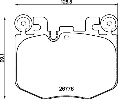 Mintex MDB4359 - Kit pastiglie freno, Freno a disco autozon.pro