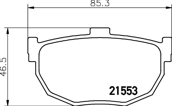 Mintex MDB1450 - Kit pastiglie freno, Freno a disco autozon.pro