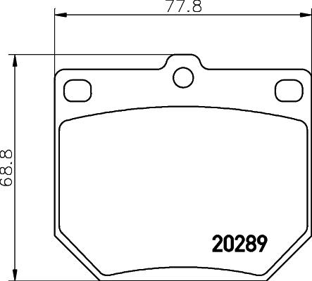 FTE 9001606 - Kit pastiglie freno, Freno a disco autozon.pro