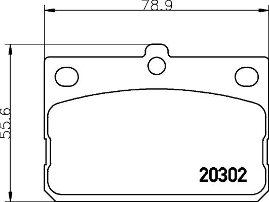 Mintex MDB1063 - Kit pastiglie freno, Freno a disco autozon.pro