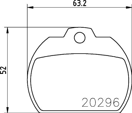 Mintex MDB1080 - Kit pastiglie freno, Freno a disco autozon.pro