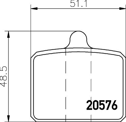 Mintex MDB1035 - Kit pastiglie freno, Freno a disco autozon.pro