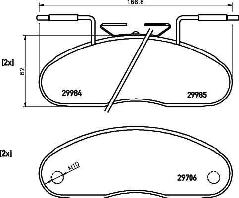 Magneti Marelli 363916060980 - Kit pastiglie freno, Freno a disco autozon.pro