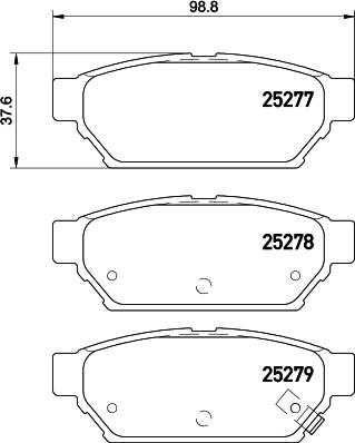 Mintex MDB3229 - Kit pastiglie freno, Freno a disco autozon.pro