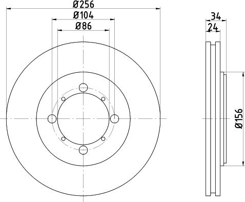 Mintex MDC940 - Discofreno autozon.pro