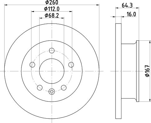 Mintex MDC912 - Discofreno autozon.pro