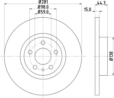 Mintex MDC983 - Discofreno autozon.pro