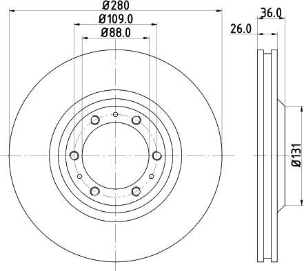 Mintex MDC987 - Discofreno autozon.pro