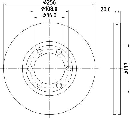 Mintex MDC972 - Discofreno autozon.pro