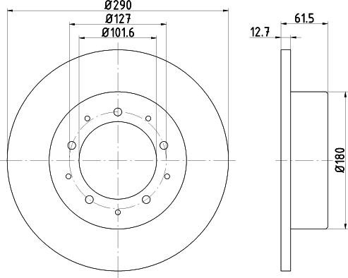 Mintex MDC468C - Discofreno autozon.pro