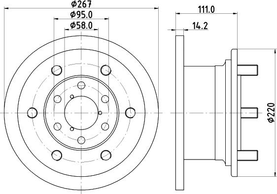 Mintex MDC518 - Discofreno autozon.pro