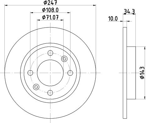 Mintex MDC699 - Discofreno autozon.pro