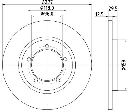 Mintex MDC632 - Discofreno autozon.pro