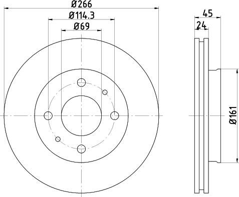 Mintex MDC673 - Discofreno autozon.pro