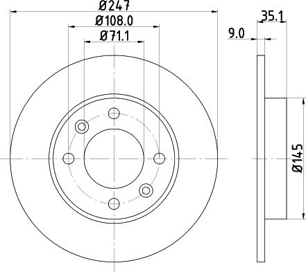 Mintex MDC1493C - Discofreno autozon.pro