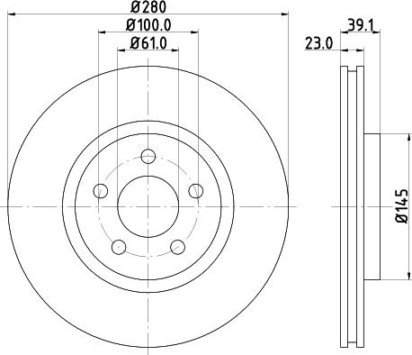 Mintex MDC1449 - Discofreno autozon.pro