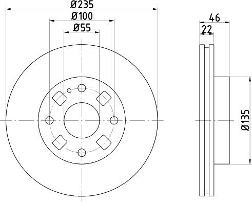 Mintex MDC1418 - Discofreno autozon.pro