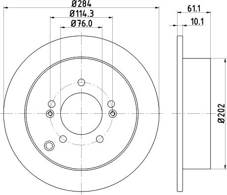 Mintex MDC1545 - Discofreno autozon.pro