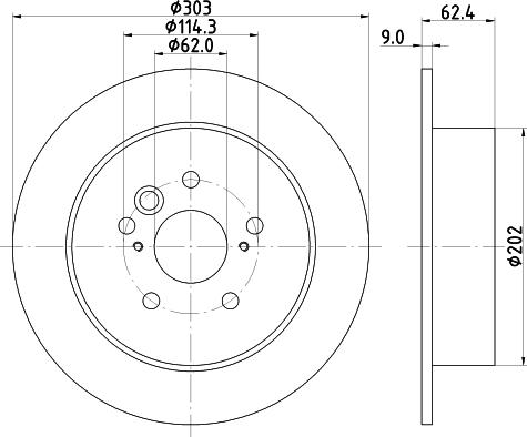 Mintex MDC1513 - Discofreno autozon.pro