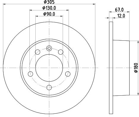 Mintex MDC1529 - Discofreno autozon.pro