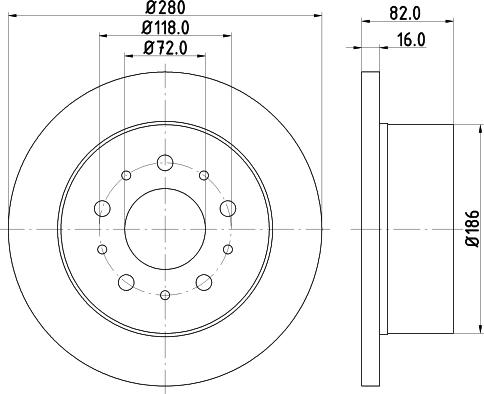 Mintex MDC1650 - Discofreno autozon.pro