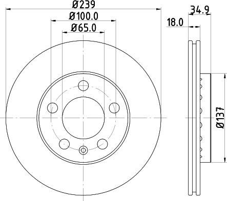 Mintex MDC1652 - Discofreno autozon.pro